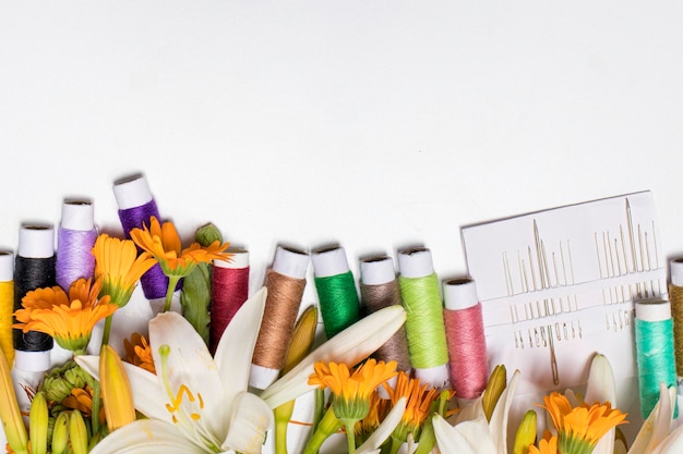 Colecție de broderii colorate